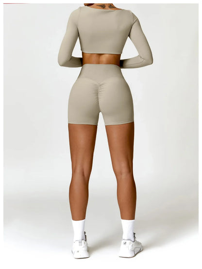 Leggings sportivi da donna, perfetti per praticare yoga e allenarsi in palestra per esaltare la silhouette femminile.