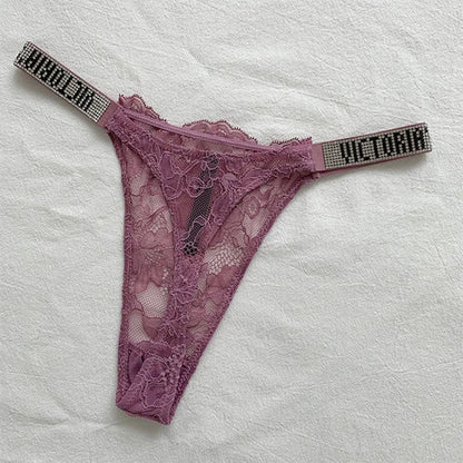 Intimo femminile sexy del 2024: il perizoma liscio a vita bassa è attraente, traspirante, lucido e confortevole.