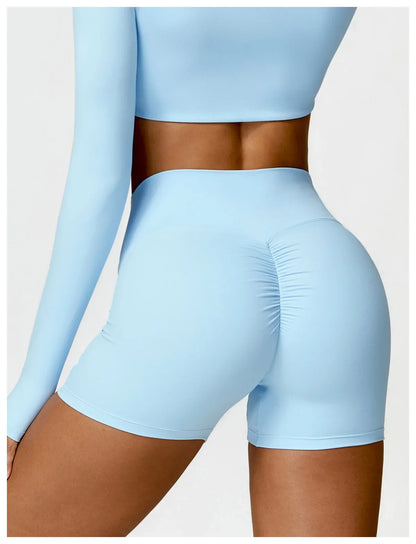 Leggings sportivi da donna, perfetti per praticare yoga e allenarsi in palestra per esaltare la silhouette femminile.