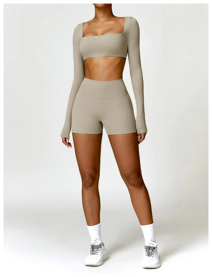 Leggings sportivi da donna, perfetti per praticare yoga e allenarsi in palestra per esaltare la silhouette femminile.