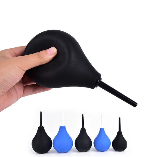 Sistema per la pulizia del colon con doccia, clistere, detergenti anali e vaginali. Materiali medici unisex.