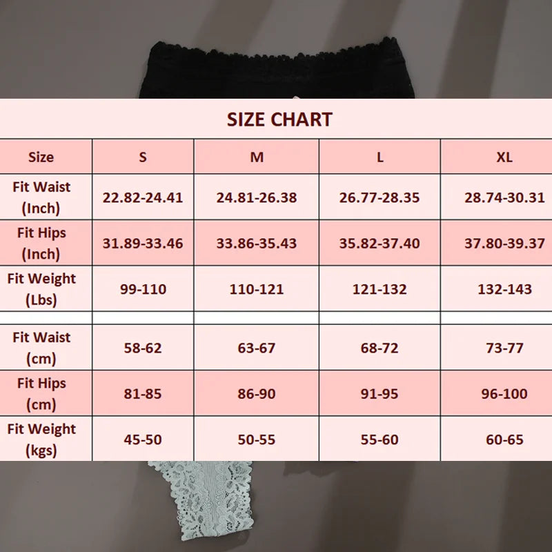 Set da 5 mutandine di cotone con pizzo floreale, patchwork, taglie S-XL, per un look moderno e confortevole.