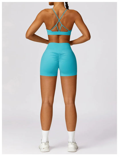 Leggings sportivi da donna, perfetti per praticare yoga e allenarsi in palestra per esaltare la silhouette femminile.