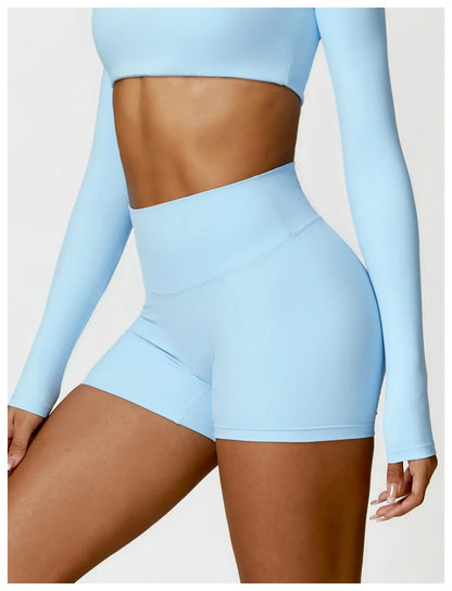 Leggings sportivi da donna, perfetti per praticare yoga e allenarsi in palestra per esaltare la silhouette femminile.