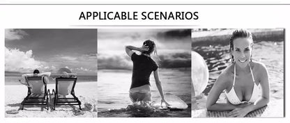 Costume da bagno femminile sexy del 2025: bikini con spalline e gonna per donna moderna.