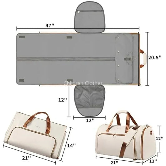 2025 Trendy Travel Bag: Versatile, durable and convertible from a bag to a backpack in an instant.