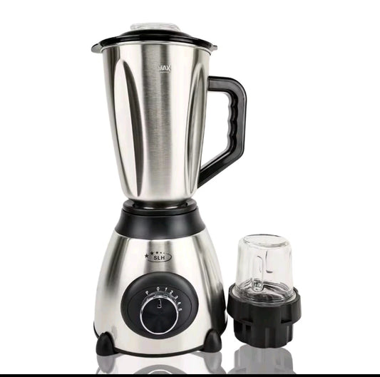 Professional blender in glass and stainless steel, multifunction 1000 W to prepare amazing smoothies and milkshakes.